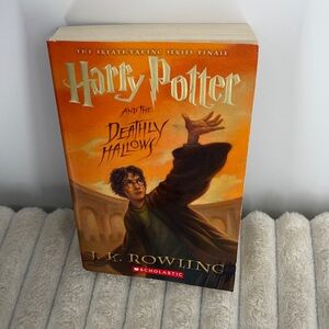 Scholastic Orange Illustrated Harry Potter Paperback